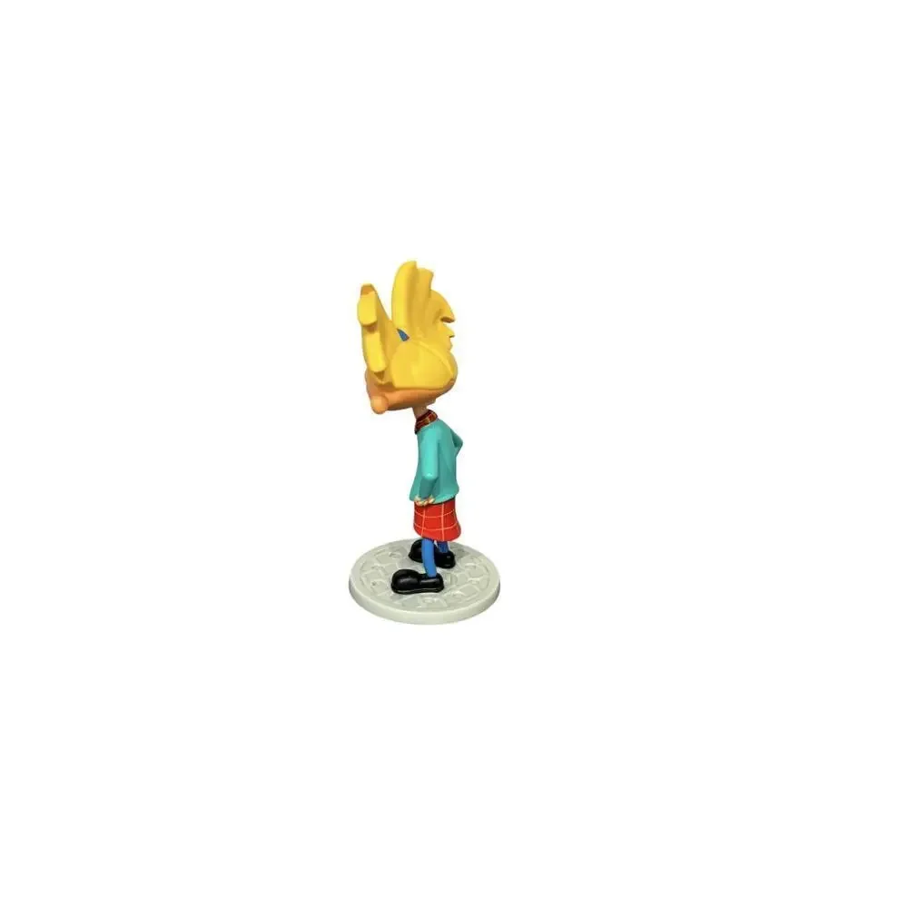 Hey Arnold 3” Mini Bobblehead Figure, Football head, Nickelodeon Collection